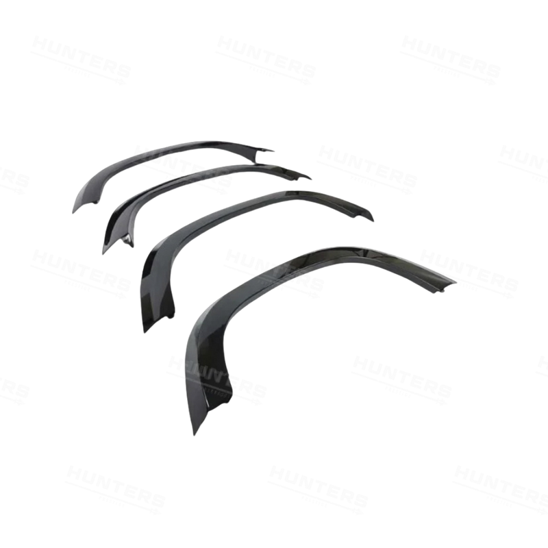 Defender L663 90 Gloss Black Wide Wheel Arch Kit