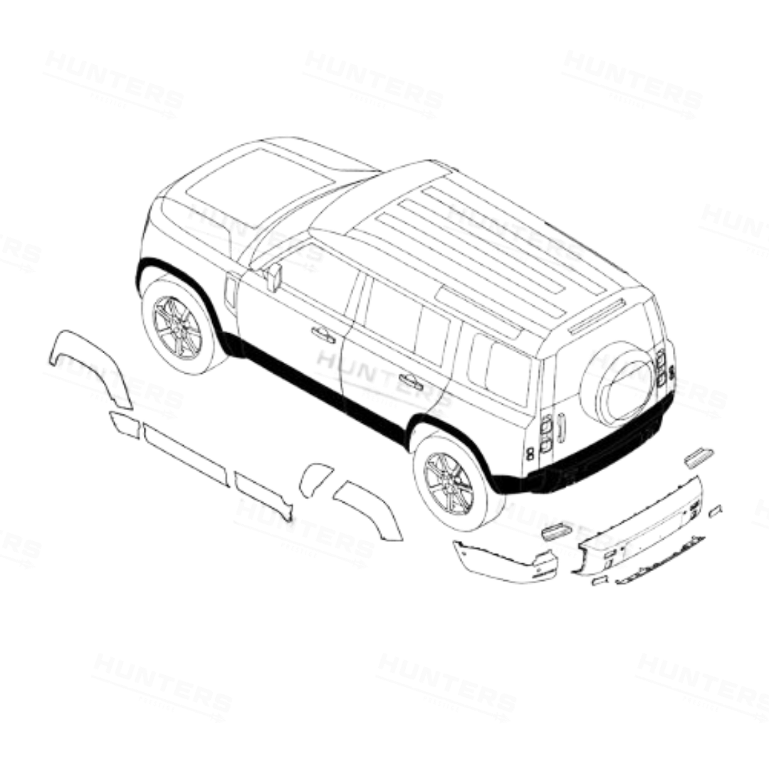 New Defender L663 Full Black Pack - view 2