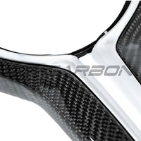BMW Fxx M Car Carbon Fibre Steering Wheel Trim - view 4