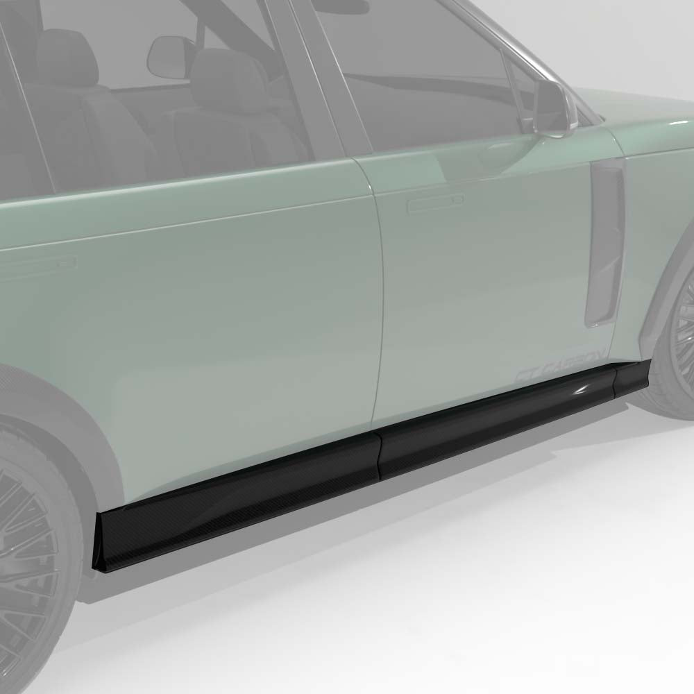 Range Rover L460 2022+ Carbon Fibre Side Skirts - Lwb - CT Design - view 2