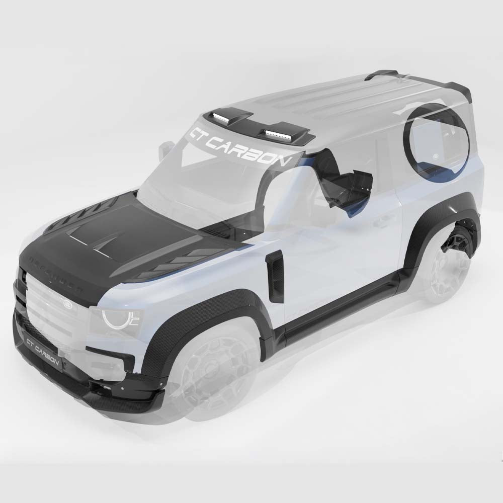 Defender 90 L663 2020+ Carbon Fibre Ultimate Kit - CT Design - view 11