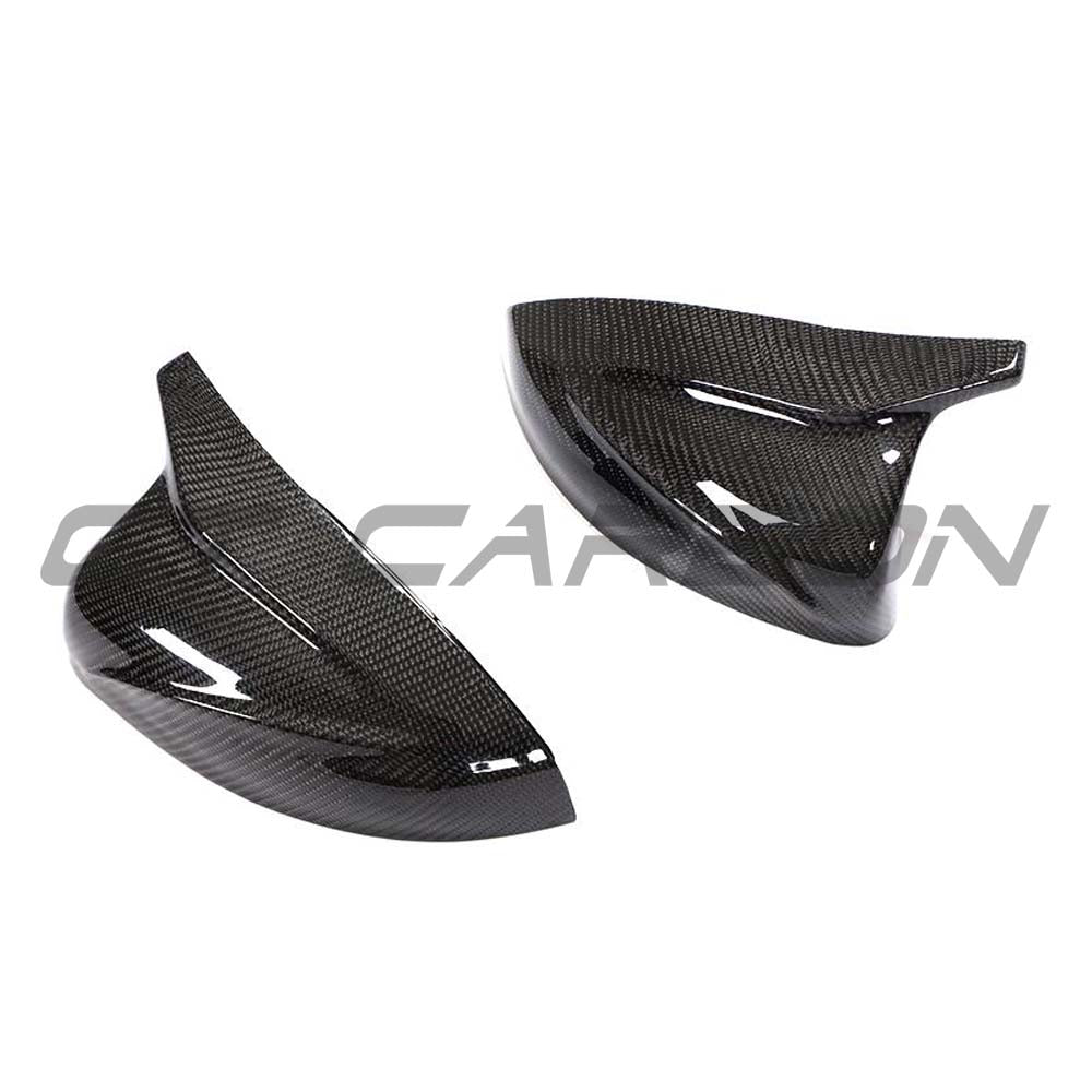 Audi A3 S3 RS3 8V Carbon Fibre Mirror Covers V2 - Without Lane Assist - view 4