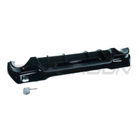 BMW F40 1 Series 2019-2024 Gloss Black Diffuser - Dual Exit - V1 - view 3