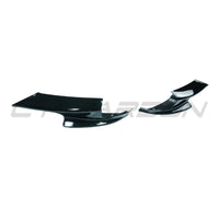 BMW M3 E90/E92 2007-2013 Gloss Black Corner Splitters - view 2