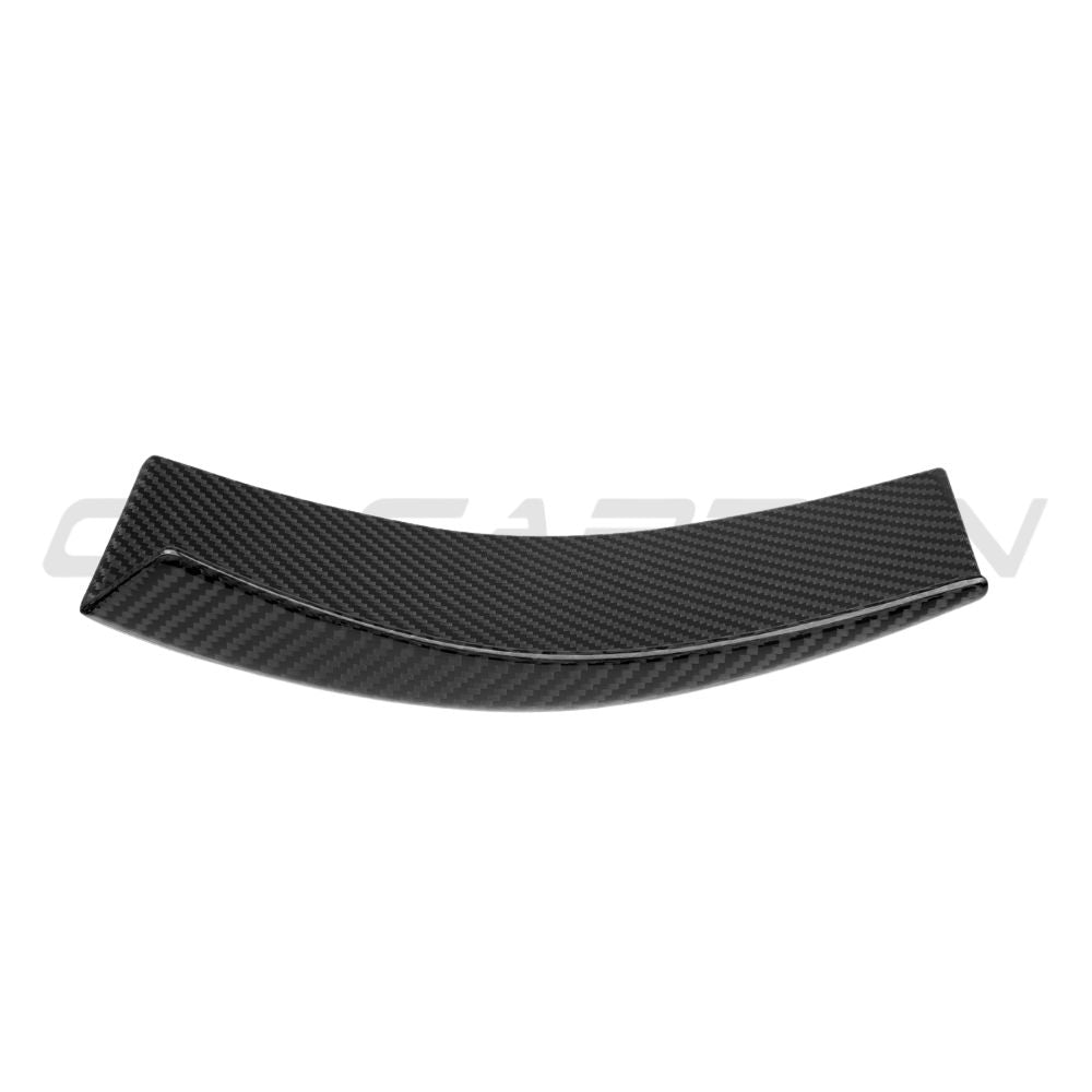 BMW M3/M4 G80/G81/G82/G83 2021+ Carbon Fibre Front Bumper Canards - V3 - view 4