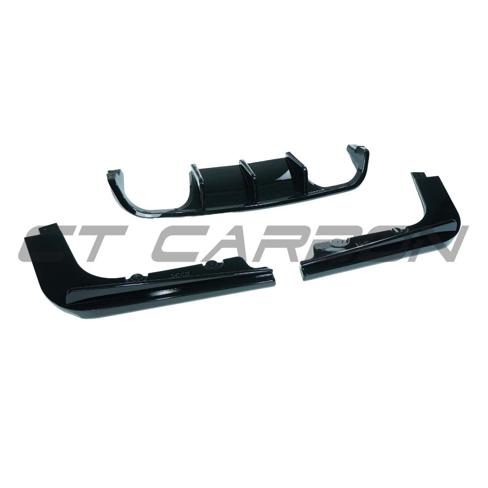 BMW M3 E92 2007-2013 Gloss Black Diffuser - view 3