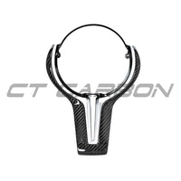 BMW Fxx M Car Carbon Fibre Steering Wheel Trim - view 3