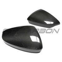 Audi A3/S3/RS3 8Y 2022+ Carbon Fibre Mirror Covers With Lane Assist - Rhd - view 4