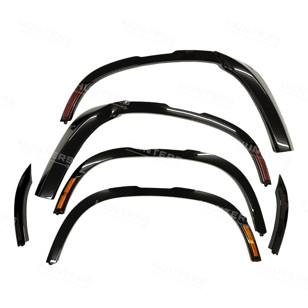 Defender L663 LR Genuine Standard Wheel Arch Kit - Gloss Black - view 5