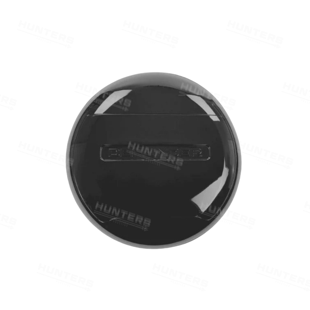 Defender L663 LR Genuine Gloss Black Spare Wheel Cover - view 3