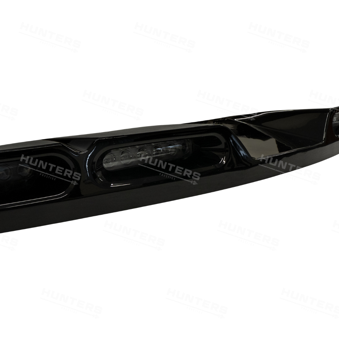 Defender L663 Gloss Black Roof Light Pod Kit - view 3