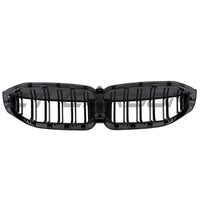 BMW 3 Series G20/G21 2018-2022 Carbon Fibre Double Slat Grille - view 3