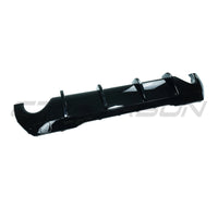BMW F40 1 Series 2019-2024 Gloss Black Diffuser - Dual Exit - V3 - view 3