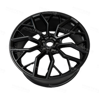 Defender L663 22 inch Satin Black Forged Alloy Wheel (Set of 4) - view 3