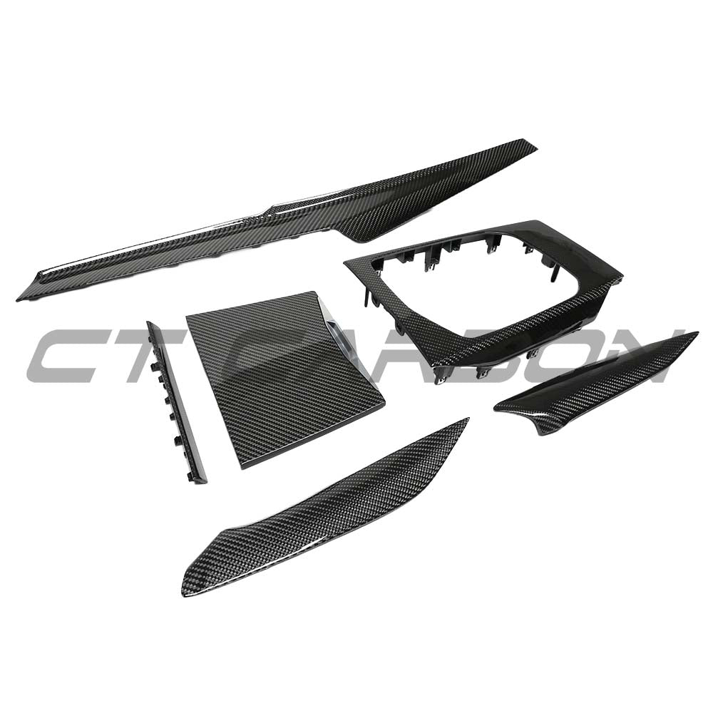 BMW Gxx 2022-2024 Carbon Fibre Center Console Trim - Lhd - view 3