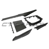 BMW Gxx 2022-2024 Carbon Fibre Center Console Trim - Lhd - view 3