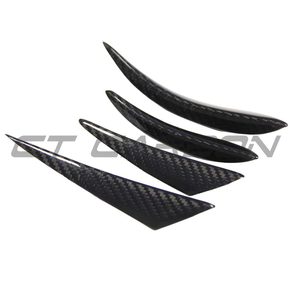 BMW F80/F82/F83 M3/M4 Dry Carbon Fibre Front Canards - view 3
