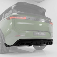 Range Rover Sport L461 2023+ Carbon Fibre Diffuser And Tips - CT Design - view 2