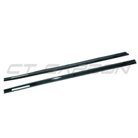 BMW 4 Series G22/G23 Gloss Black Full Length Side Skirts - view 3