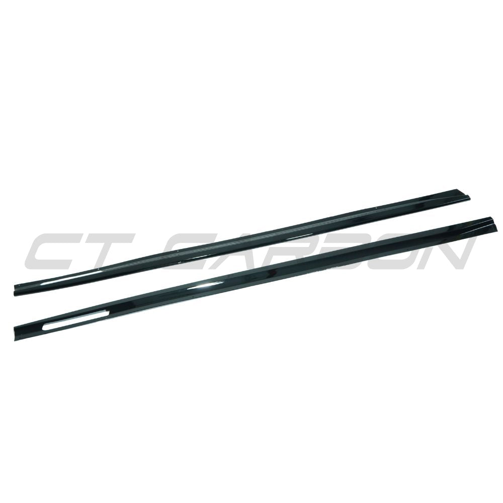 BMW 4 Series G22/G23 Gloss Black Full Length Side Skirts - view 3