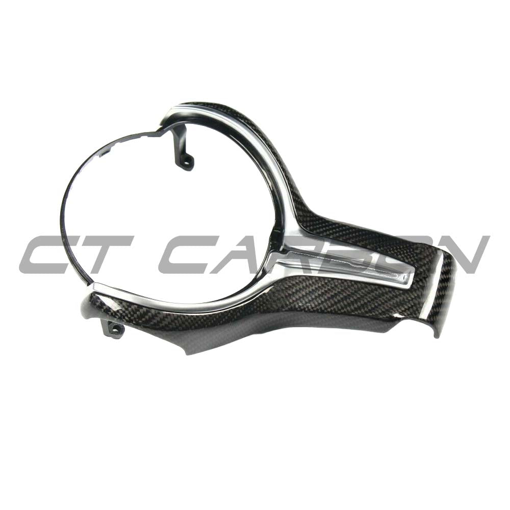BMW Fxx M Car Carbon Fibre Steering Wheel Trim - view 5