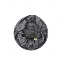 Defender L663 LR Genuine Gloss Black Spare Wheel Cover - view 4