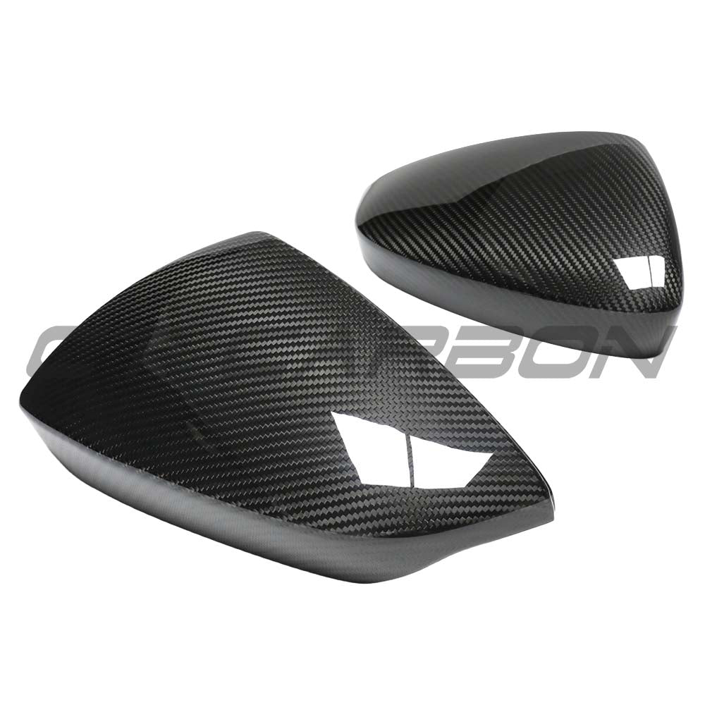Audi A3/S3/RS3 8Y 2022+ Carbon Fibre Mirrors With Lane Assist - Lhd - view 4