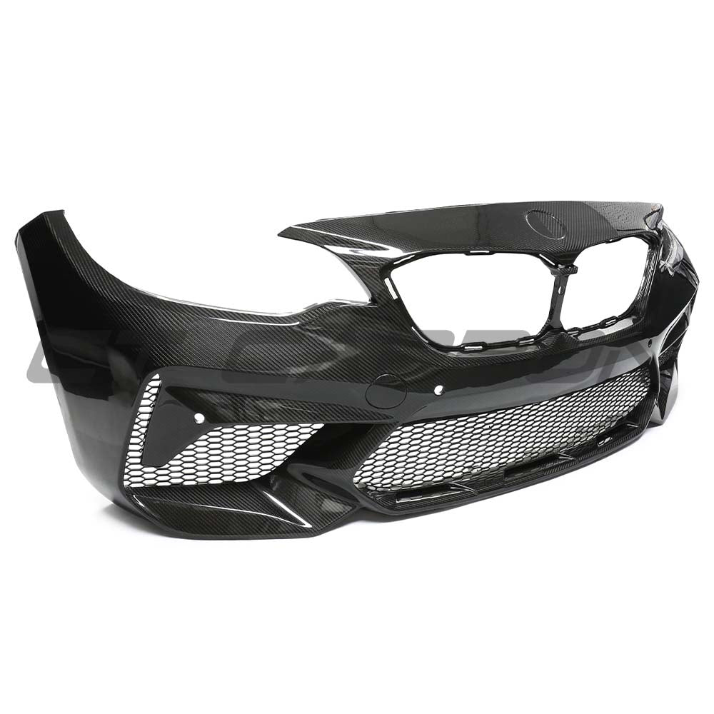 BMW F87 M2 Carbon Fibre Bumper Replacements - view 3