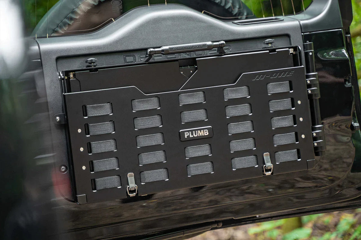 Defender L663 Plumb Rear Tailgate Mounted Table - view 7