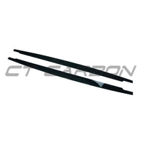 BMW M3 E90/E92 2006-2013 Gloss Black Side Skirts - V2 - view 4