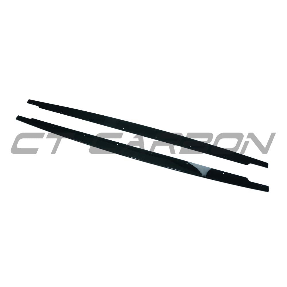 BMW M3 E90/E92 2006-2013 Gloss Black Side Skirts - V2 - view 4