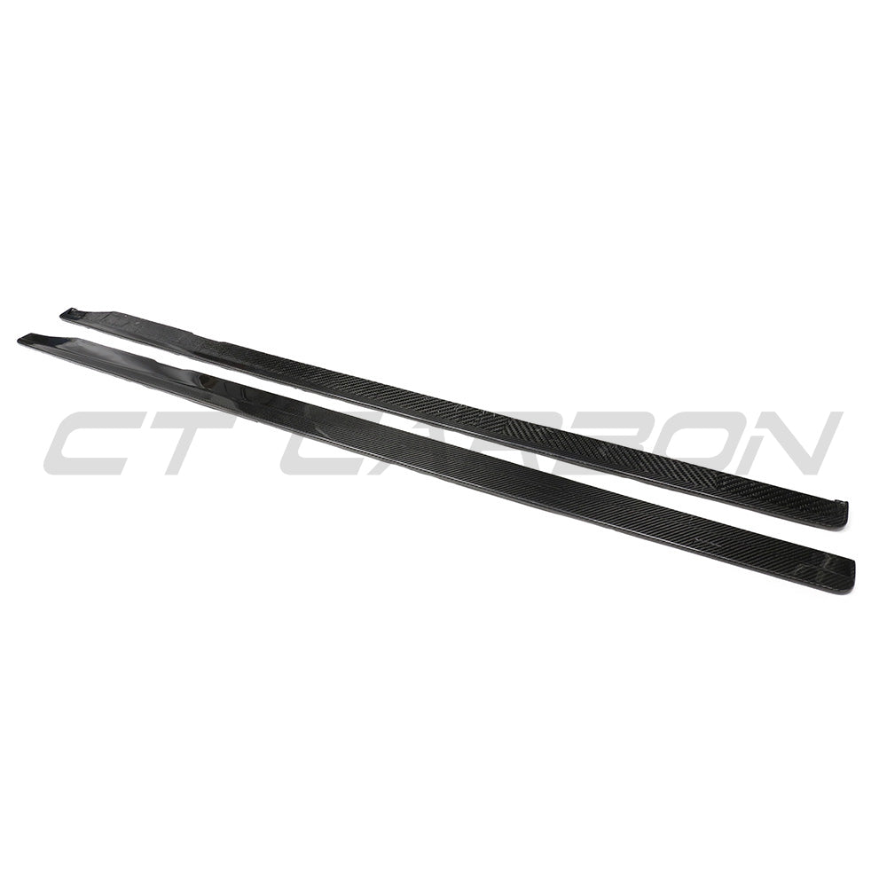 BMW G87 M2 Carbon Fibre Side Skirts - V4 - view 4