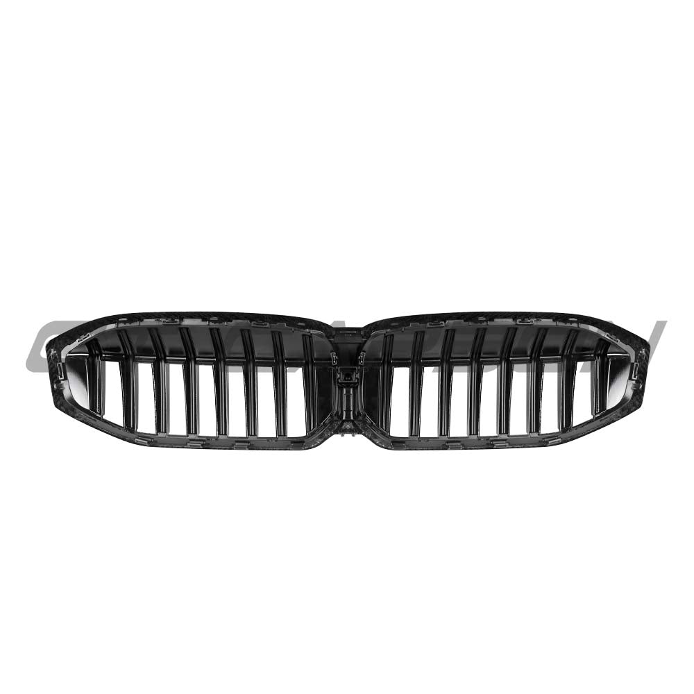 BMW 3 Series G20/G21 LCI 2022+ Carbon Fibre Single Slat Grille - view 4