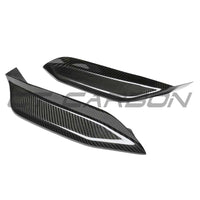BMW M3/M4 (F80 F82 F83) 2014-2020 Upper Front Carbon Fibre Canards - view 4