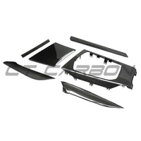 BMW Gxx 2020-2021 Carbon Fibre Center Console Trim - Lhd - view 4