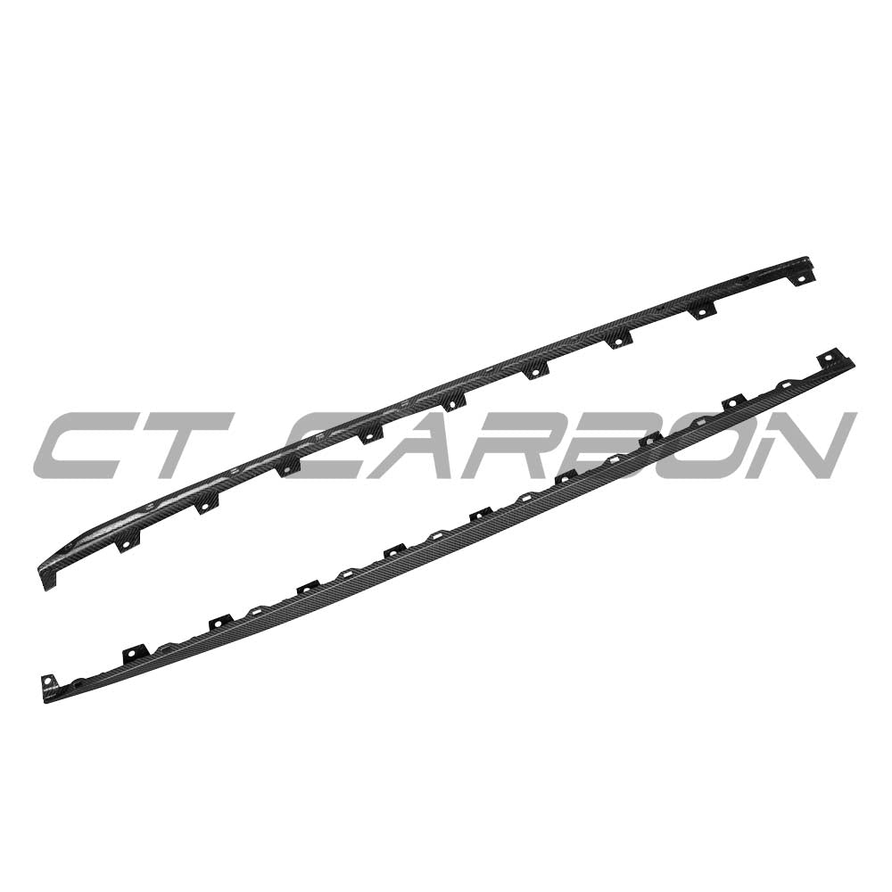 Audi RS3 8Y 2022+ Carbon Fibre Side Skirts - V3 - view 5