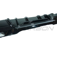 BMW F40 1 Series 2019-2024 Gloss Black Diffuser - Single Exit - V1 - view 4