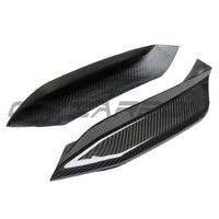 BMW M3/M4 (F80 F82 F83) 2014-2020 Upper Front Carbon Fibre Canards - view 6