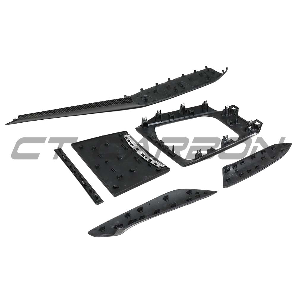 BMW Gxx 2025+ LCI Carbon Fibre Center Console Trim - Lhd - view 5