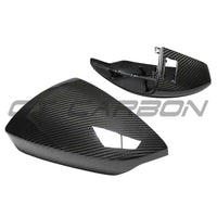 Audi A3/S3/RS3 8Y 2022+ Carbon Fibre Mirrors With Lane Assist - Lhd - view 7