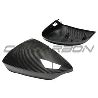 Audi A3/S3/RS3 8Y 2022+ Carbon Fibre Mirror Covers With Lane Assist - Rhd - view 8