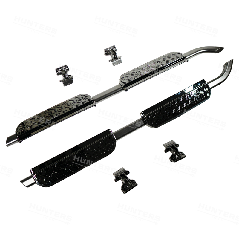 Defender L663 Fixed Side Step Kit