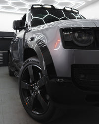 Defender L663 Gloss Black 110 Wide Wheel Arch Kit - view 6