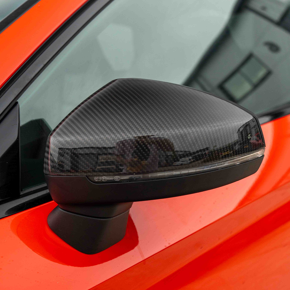 Audi A3 S3 RS3 8V Pre-preg Carbon Fibre Mirrors - With Lane Assist - view 2