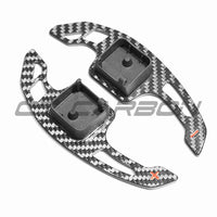 Audi A3/S3/RS3 8Y RS6 C8 Carbon Fibre Shifter Paddles - V3 - view 3