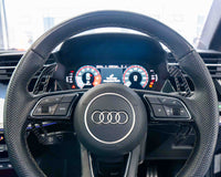 Audi A3/S3/RS3 A4/S4/RS4 A5/S5/RS5 2014+ Magnetic Carbon Fibre Shifter Paddles - view 3