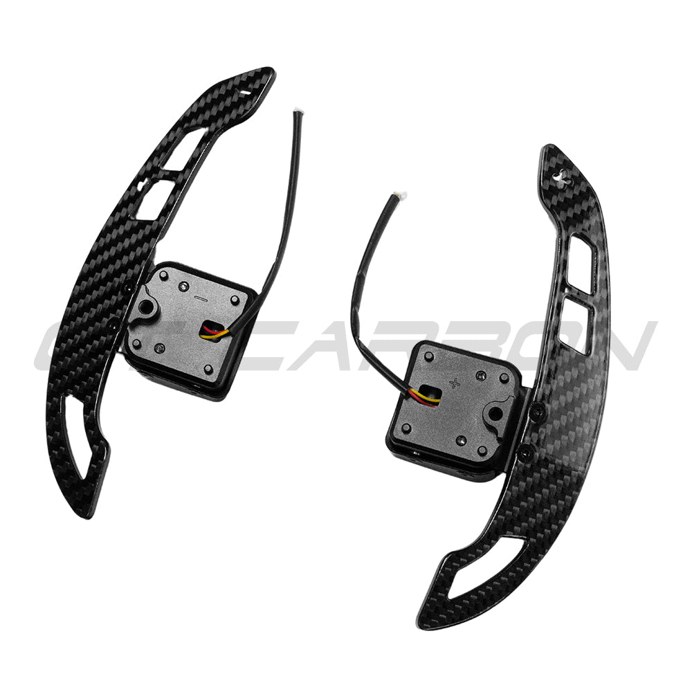 Audi A3/S3/RS3 A4/S4/RS4 A5/S5/RS5 2014+ Magnetic Carbon Fibre Shifter Paddles - view 6