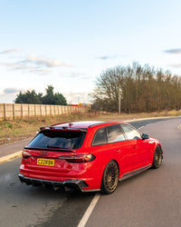 Audi RS4 B9.5 Carbon Fibre Side Skirts - CT Design - view 5