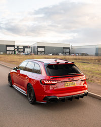 Audi RS4 B9 & B9.5 2016-2024 Carbon Fibre Diffuser - CT Design - view 8