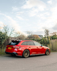 Audi RS4 B9.5 Carbon Fibre Side Skirts - CT Design - view 2